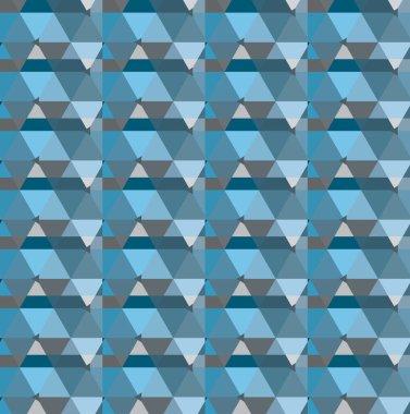 Soyut geometrik şablonun vektör çizimi