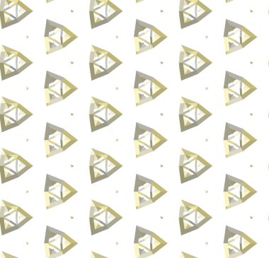 Soyut geometrik şablonun vektör çizimi