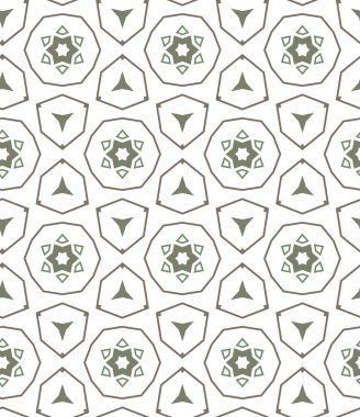 Modern geometrik vektör tasarımı, kusursuz desen çizimi