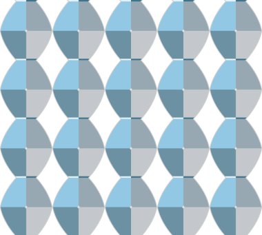 geometrik süsleme biçiminde kusursuz vektör deseni