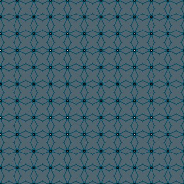 geometrik süsleme biçiminde kusursuz vektör deseni