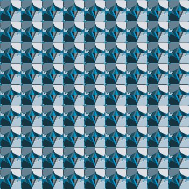 Modern geometrik vektör tasarımı, kusursuz desen çizimi
