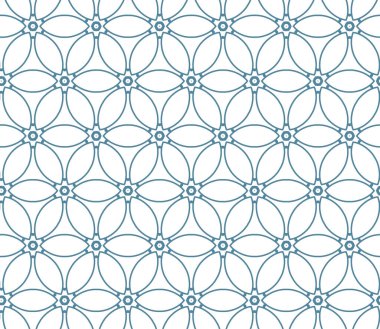 Modern geometrik vektör tasarımı, kusursuz desen çizimi