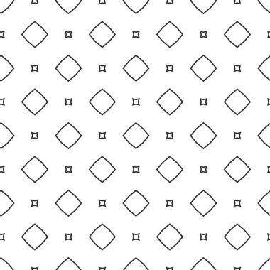 Modern geometrik vektör tasarımı, kusursuz desen çizimi