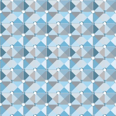 Soyut geometrik şablonun vektör çizimi