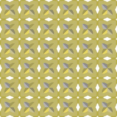 Modern geometrik vektör tasarımı, kusursuz desen çizimi