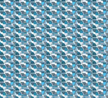 Modern geometrik vektör tasarımı, kusursuz desen çizimi