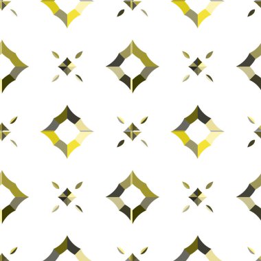 Modern geometrik vektör tasarımı, kusursuz desen çizimi