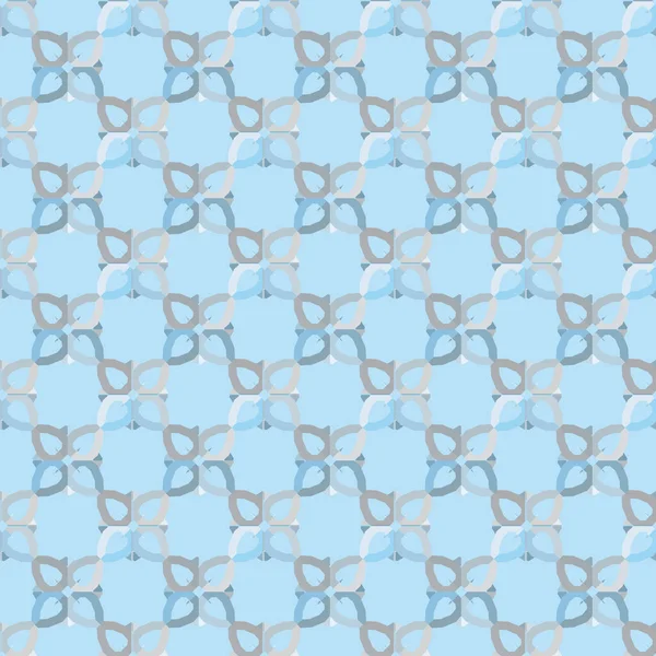 Motif Vectoriel Sans Couture Dans Style Ornemental Géométrique — Image vectorielle