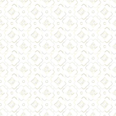 geometrik süsleme biçiminde kusursuz vektör deseni