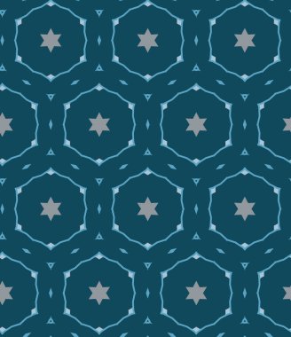 Soyut geometrik şablonun vektör çizimi