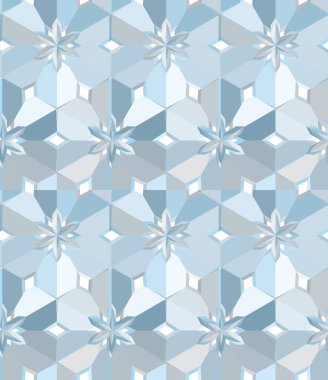 Soyut geometrik şablonun vektör çizimi