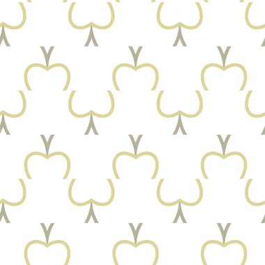 geometrik süsleme biçiminde kusursuz vektör deseni