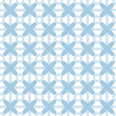 geometrik süsleme biçiminde kusursuz vektör deseni