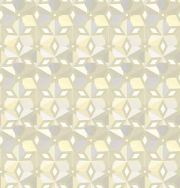 geometrik süsleme biçiminde kusursuz vektör deseni