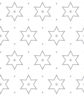 Modern geometrik vektör tasarımı, kusursuz desen çizimi