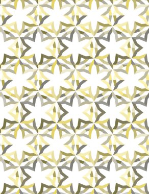 Modern geometrik vektör tasarımı, kusursuz desen çizimi