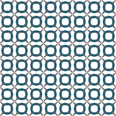 Modern geometrik vektör tasarımı, kusursuz desen çizimi