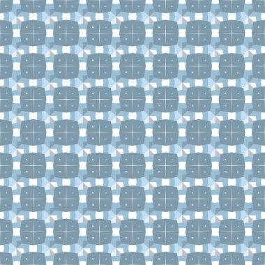 geometrik süsleme biçiminde kusursuz vektör deseni