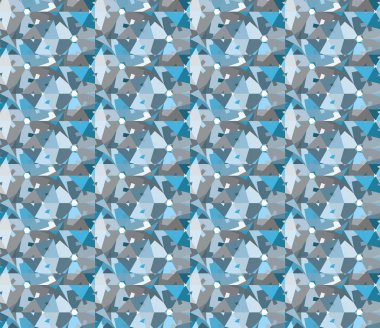 Soyut geometrik şablonun vektör çizimi