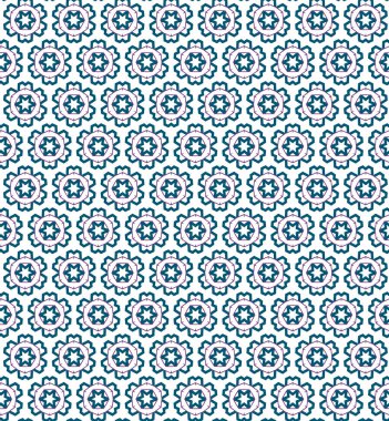 Soyut geometrik şablonun vektör çizimi