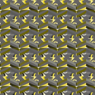 Soyut geometrik şablonun vektör çizimi