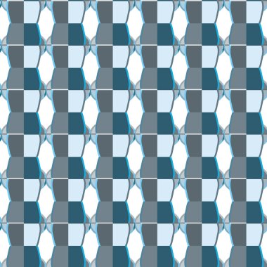 Soyut geometrik şablonun vektör çizimi