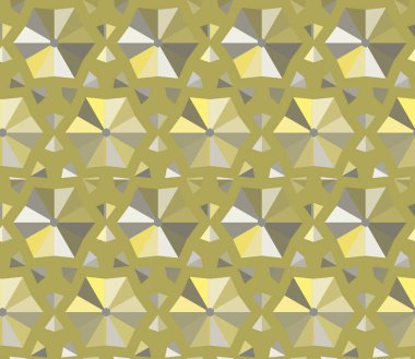 Modern geometrik vektör tasarımı, kusursuz desen çizimi