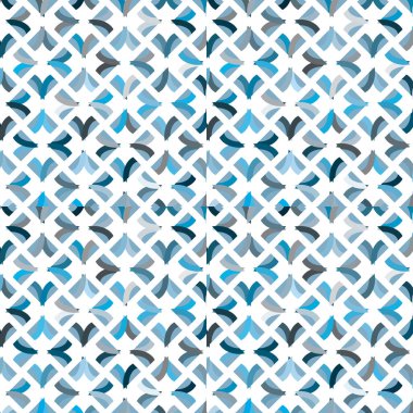 Soyut geometrik şablonun vektör çizimi