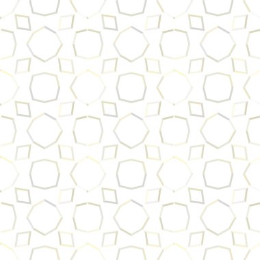 geometrik süsleme biçiminde kusursuz vektör deseni
