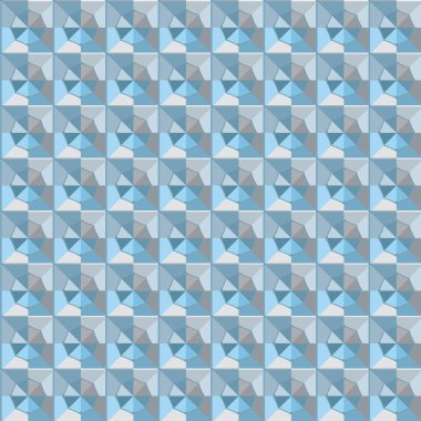 Modern geometrik vektör tasarımı, kusursuz desen çizimi