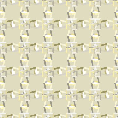 Soyut geometrik şablonun vektör çizimi