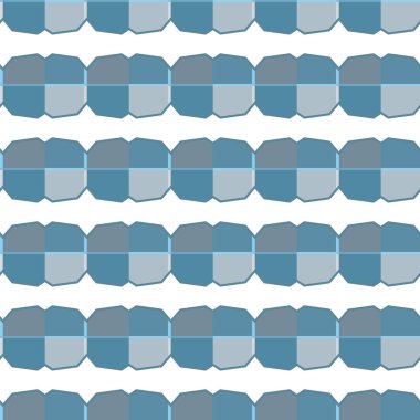 geometrik süsleme biçiminde kusursuz vektör deseni
