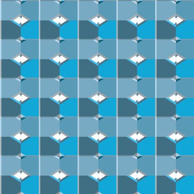 Soyut geometrik şablonun vektör çizimi