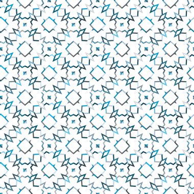 Soyut geometrik şablonun vektör çizimi