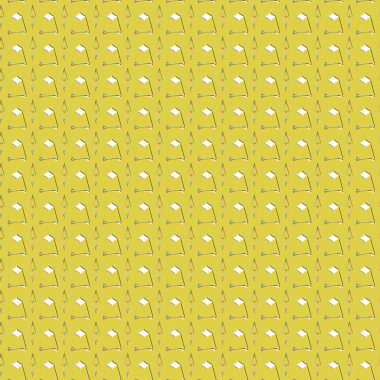 Modern geometrik vektör tasarımı, kusursuz desen çizimi