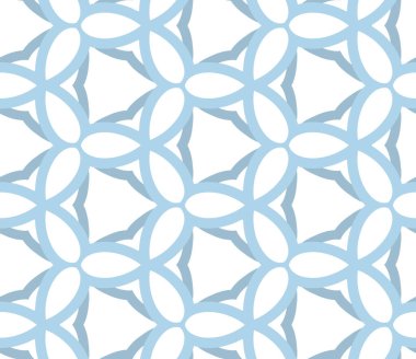 Soyut geometrik şablonun vektör çizimi