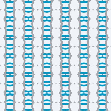 geometrik süsleme biçiminde kusursuz vektör deseni