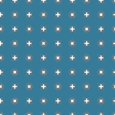 geometrik süsleme biçiminde kusursuz vektör deseni