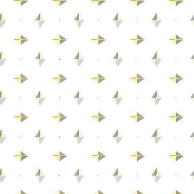 geometrik süsleme biçiminde kusursuz vektör deseni