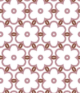 Modern geometrik vektör tasarımı, kusursuz desen çizimi