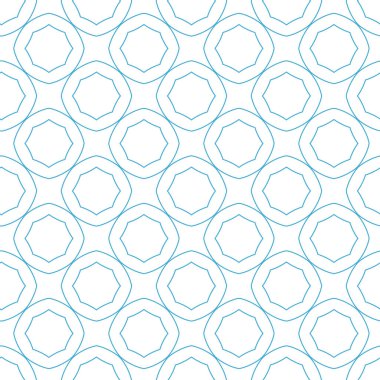 geometrik süsleme biçiminde kusursuz vektör deseni