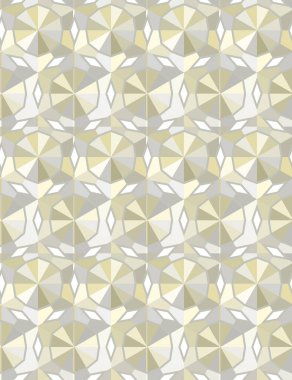 geometrik süsleme biçiminde kusursuz vektör deseni