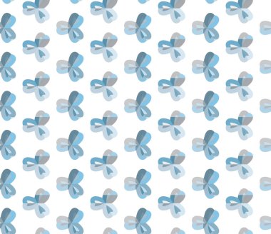 geometrik süsleme biçiminde kusursuz vektör deseni