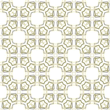 geometrik süsleme biçiminde kusursuz vektör deseni