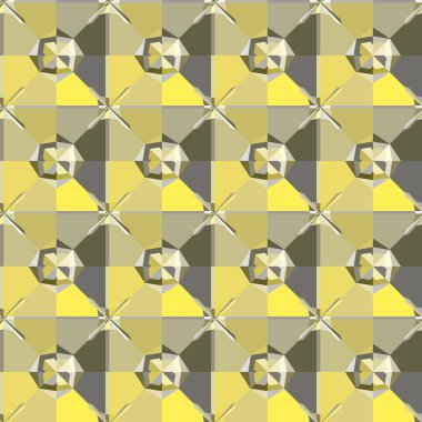 Modern geometrik vektör tasarımı, kusursuz desen çizimi