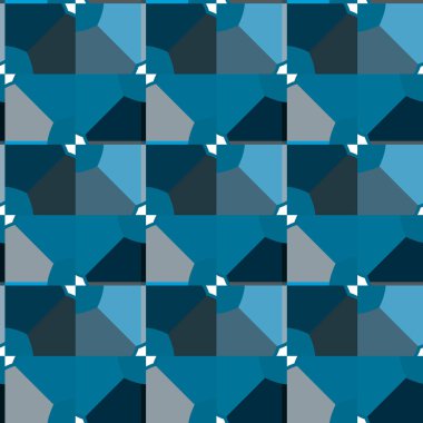 Soyut geometrik şablonun vektör çizimi