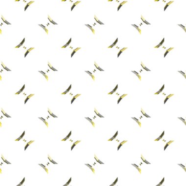 Modern geometrik vektör tasarımı, kusursuz desen çizimi