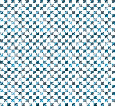 geometrik süsleme biçiminde kusursuz vektör deseni