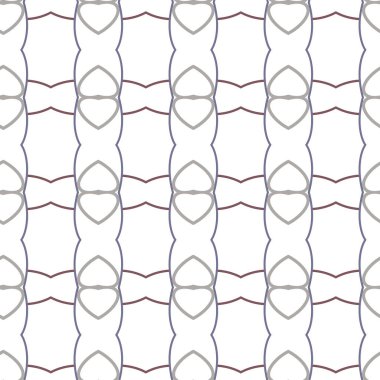 Modern geometrik vektör tasarımı, kusursuz desen çizimi